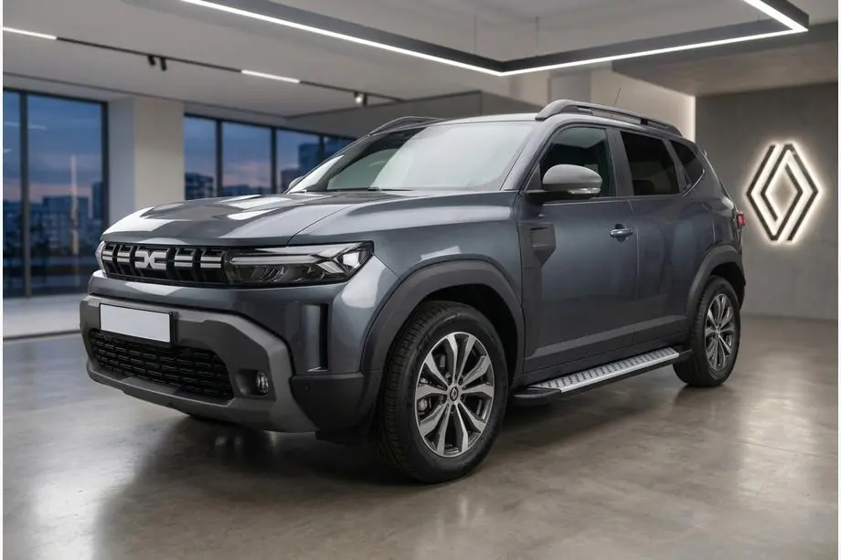 Dacia Duster 2024- Trittbretter Allmond Grey (2 Stk., Aluminium) Foto 1