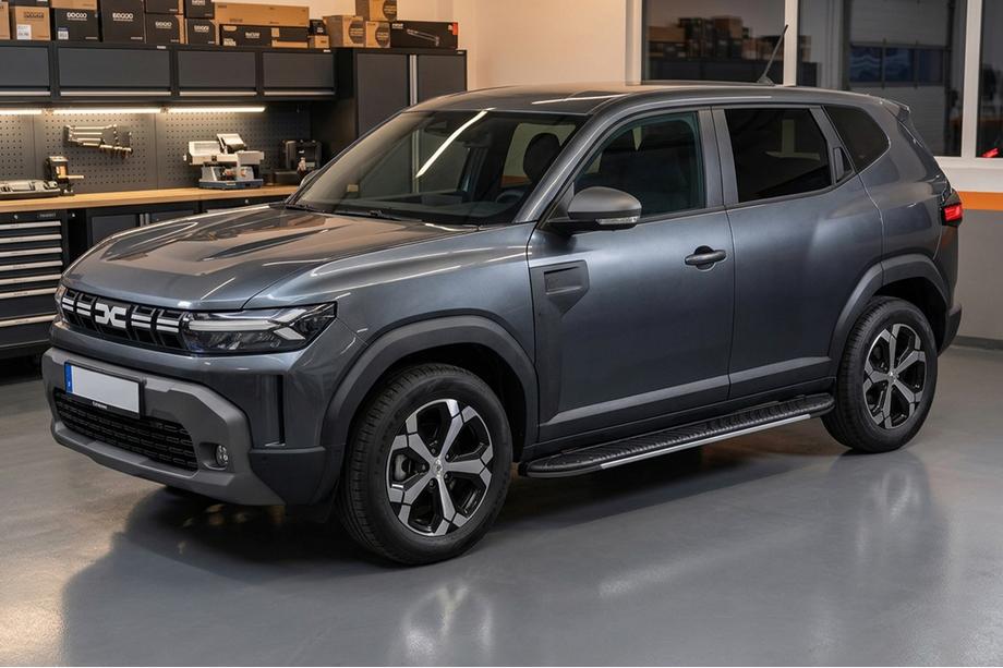 Renault Duster 2024- Seitenschweller Bosphore Grey (2 Stk., Aluminium) Image