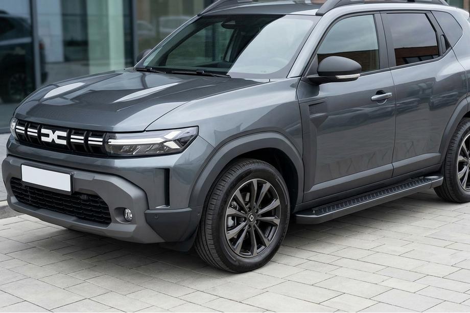 Renault Duster 2024- Trittbretter Allmond Black (2 Stk., Aluminium) Image