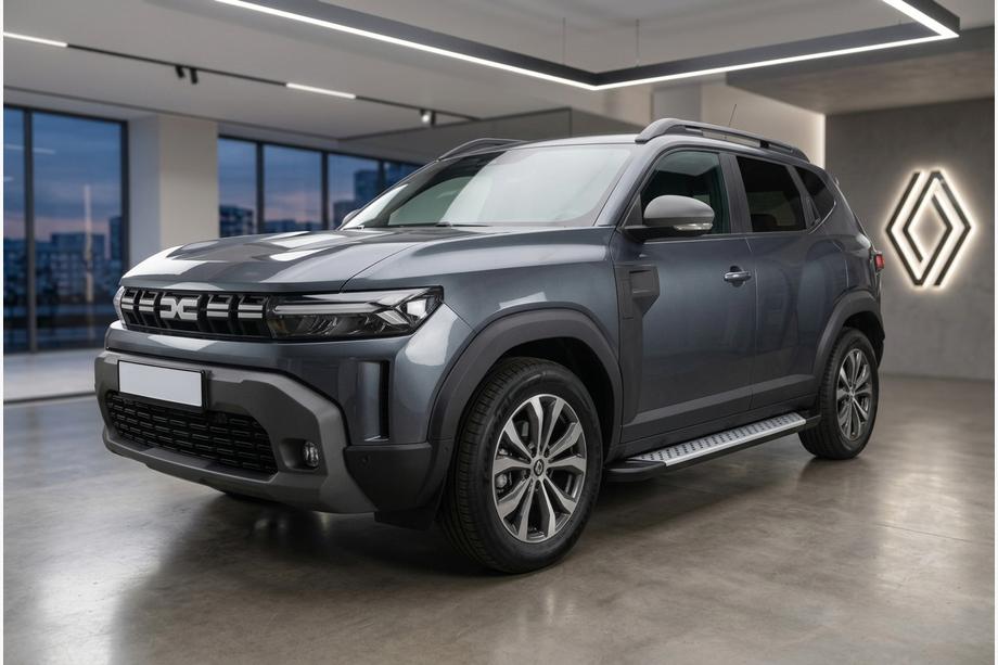 Renault Duster 2024- Trittbretter Allmond Grey (2 Stk., Aluminium) Image
