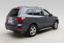 Hyundai Santa Fe 2 2006-2012 Seitenschweller Sunrise (2 Stk., Aluminium) Foto 1