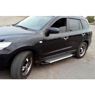Seitenschweller Line (2 Stk., Aluminium) Hyundai Santa Fe 2 2006-2012 Foto 1