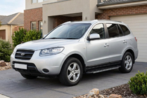 Hyundai Santa Fe 2 2006-2012 Trittbretter Duru (2 Stk., Aluminium) Foto 1