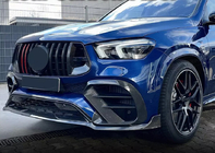 Mercedes GLE coupe C167 2019- Kühlergrill GT Panamericana GT-R Carbon (für AMG-Line/GLE53/GLE63 2019-2023) Foto 9