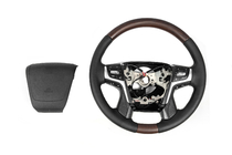 Toyota Land Cruiser 200 2007-2021 Lenkrad mit Heizung (dunkles Holz) Foto 6
