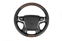 Toyota Land Cruiser 200 2007-2021 Lenkrad mit Heizung (dunkles Holz) Foto 1
