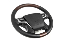 Toyota Land Cruiser 200 2007-2021 Lenkrad mit Heizung (dunkles Holz) Foto 2