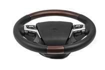 Toyota Land Cruiser Prado 150 2009-2023 Lenkrad mit Heizung (dunkles Holz) Foto 2