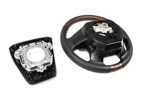 Toyota Land Cruiser Prado 150 2009-2023 Lenkrad mit Heizung (dunkles Holz) Foto 11