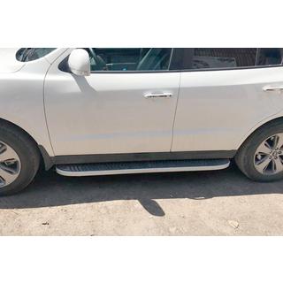Seitenschweller Tayga Grey (2 Stk., Aluminium) Hyundai Santa Fe 2 2006-2012 Foto 2