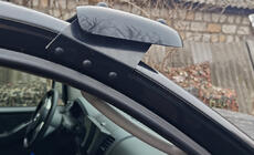 Nissan Navara 2006-2015 Sonnenblende für Frontscheibe (am Rahmen) Foto 3