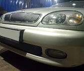 Daewoo Lanos 1998-2017 Winterabdeckung für Kühlergrill (oben) Matt Foto 4