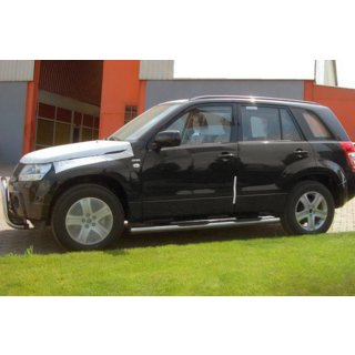 Seitliche Rohre (2 Stk., Edelstahl) Suzuki Grand Vitara 2005-2017 Foto 1
