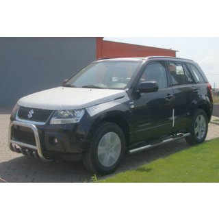 Seitliche Rohre (2 Stk., Edelstahl) Suzuki Grand Vitara 2005-2017 Foto 2