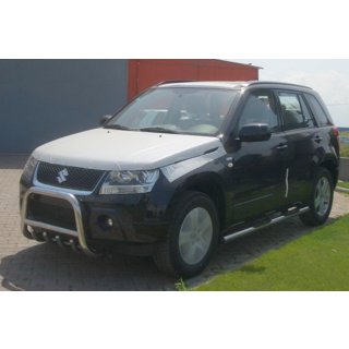 Seitliche Rohre (2 Stk., Edelstahl) Suzuki Grand Vitara 2005-2017 Foto 3