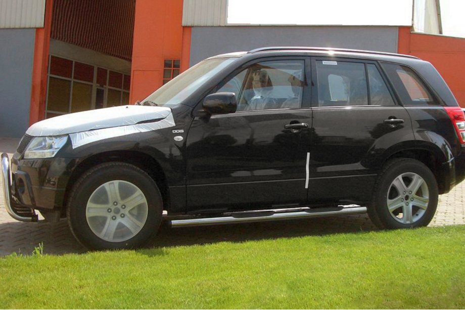 Suzuki Grand Vitara 2005-2017 Seitliche Rohre (2 Stk., Edelstahl) Image