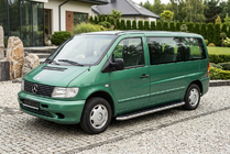 Mercedes Vito W638 1996-2003 Trittbretter Maydos V1 (2 Stk., Aluminium & Edelstahl) Foto 1