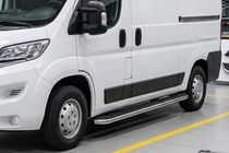 Fiat Ducato 2006-2025 Trittbretter Maydos V1 (2 Stk., Aluminium & Edelstahl) Foto 1