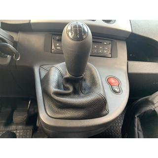 Schaltmanschette Leder Schwarz