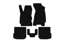 Audi A4 B5 1994–2001 Carsuit Gummifußmatten (Limousine, schwarz) Foto 1