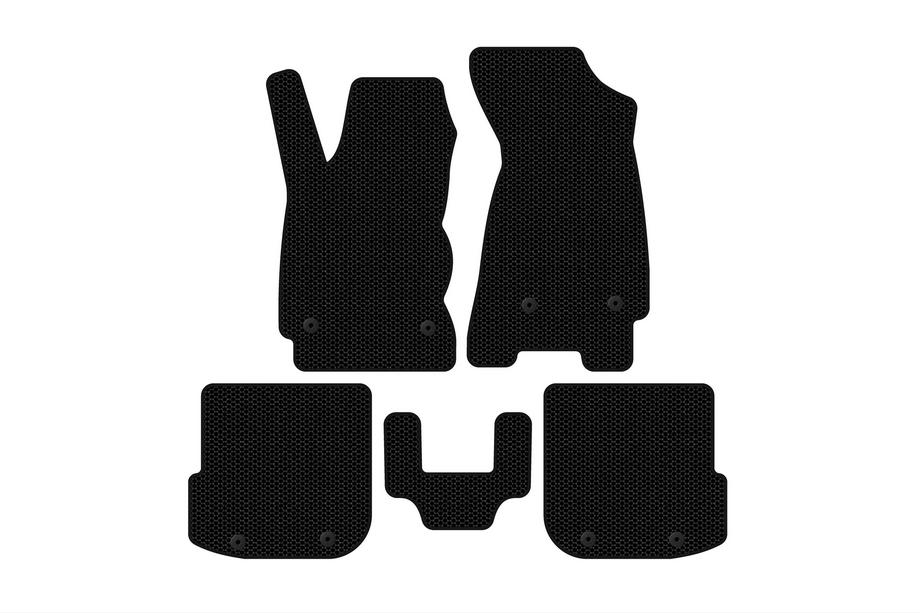 Audi A4 B5 1994–2001 Carsuit Gummifußmatten (Limousine, schwarz) Image