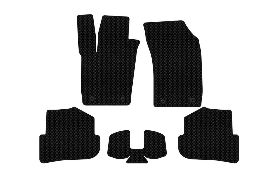 Audi A1 2010-2018 Gummimatten Carsuit (HB, 3-türig, schwarz) Image