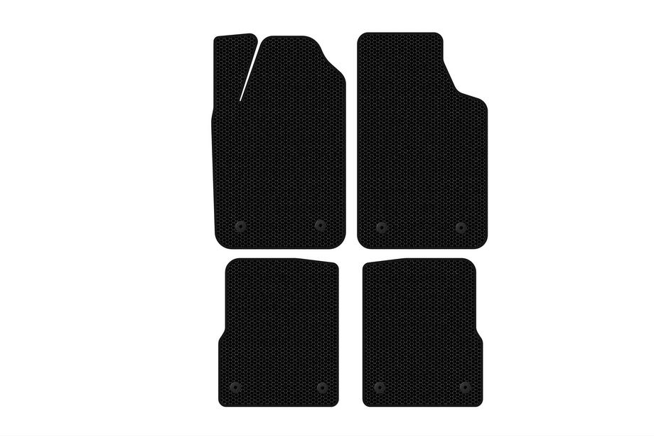 Audi A2 1999-2005 Gummimatten Carsuit (HB, schwarz) Image