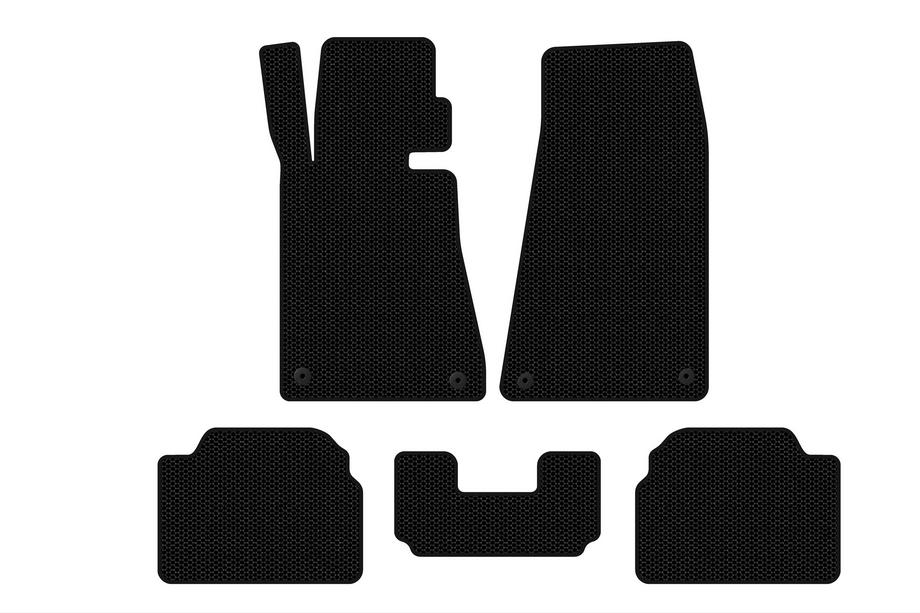 BMW 5 Series E34 1988-1995 Gummimatten Carsuit (Schwarz) Image