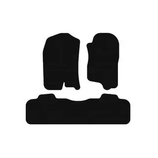 Gummimatten Carsuit (2 Reihen, 2007-2014, schwarz)