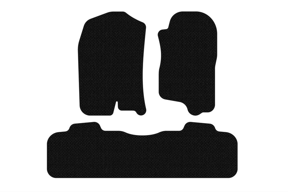 Chevrolet Tahoe 2007-2014 Gummimatten Carsuit (2 Reihen, 2007-2014, schwarz) Image