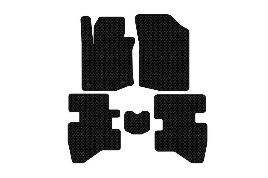 Citroen C-1 2014-2021 Gummimatten Carsuit (HB, schwarz) Image