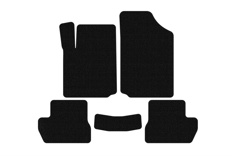 Citroen C-2 2003-2009 Gummimatten Carsuit (Schwarz) Image