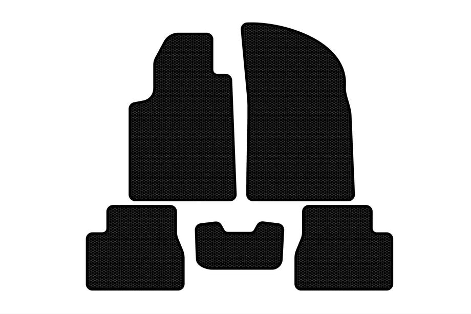Citroen C-3 2002-2009 Gummimatten Carsuit (Schwarz) Image
