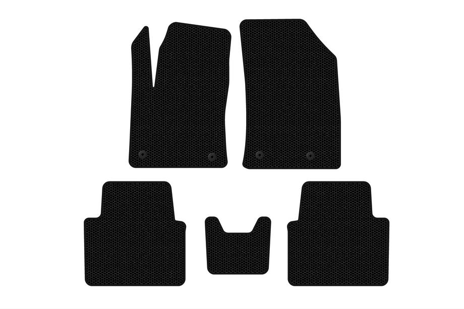 Citroen C-3 Aircross 2017-2024 Gummimatten Carsuit (Schwarz) Foto 1