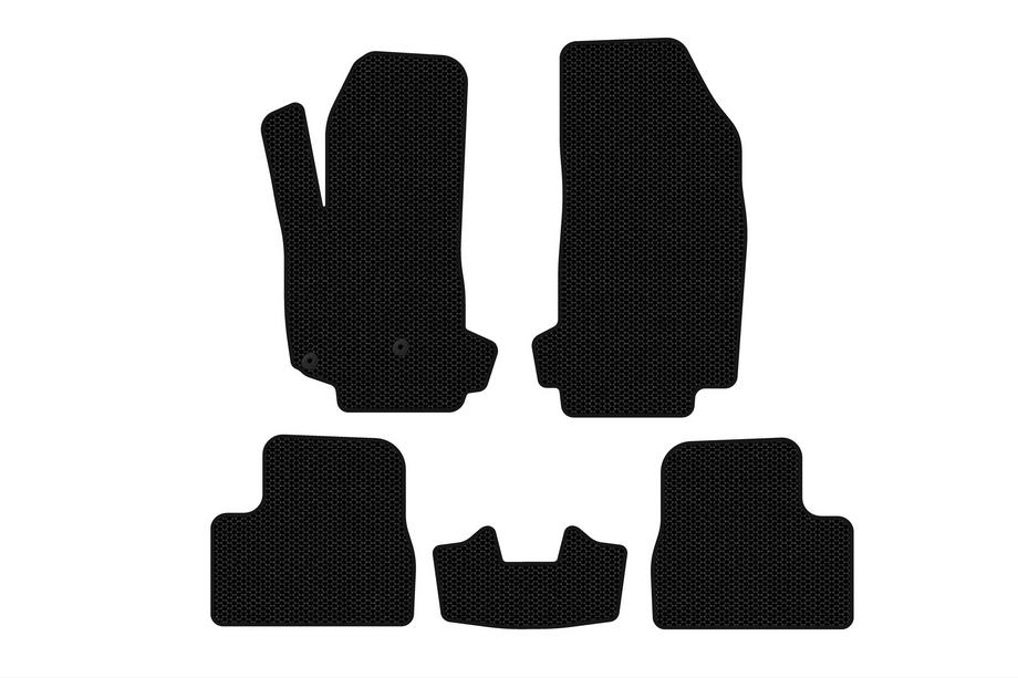 Citroen DS-3 2009-2016 Gummimatten Carsuit V-2 (Schwarz) Image