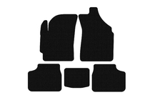 Daewoo Matiz 1998-2008 Gummimatten Carsuit (Schwarz) Foto 1