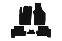 Fiat 500/500L 2013-2022 Gummimatten Carsuit (HB, Elektro, schwarz) Foto 1