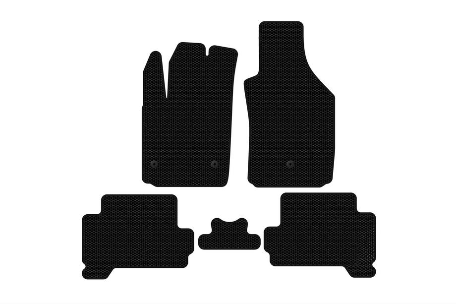 Fiat 500/500L 2013-2022 Gummimatten Carsuit (HB, Elektro, schwarz) Image