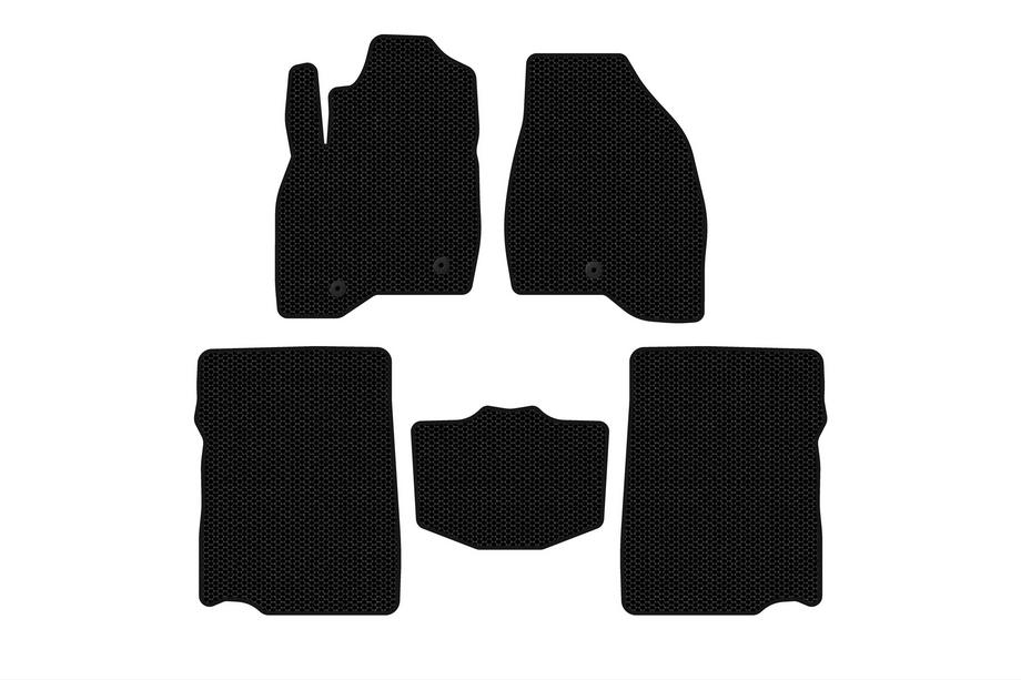 Ford Explorer 2011-2019 Gummimatten Carsuit (2017-2019, 2. Reihe, 7-Sitzer, schwarz) Image