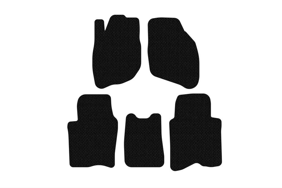 Honda City 2002-2008 Gummimatten Carsuit (SD, schwarz) Image