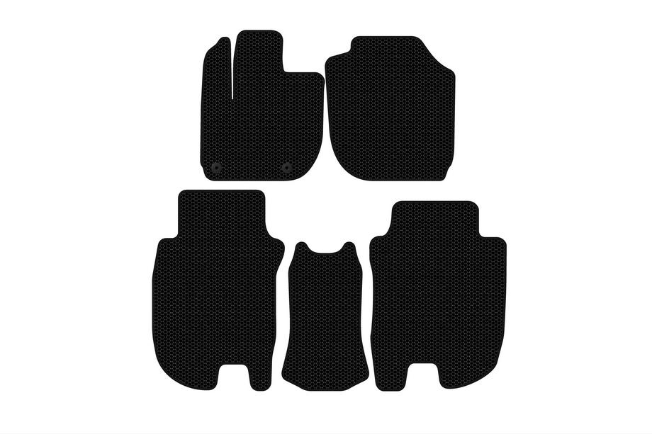 Honda HR-V 2014-2021 Gummimatten Carsuit (Schwarz) Image