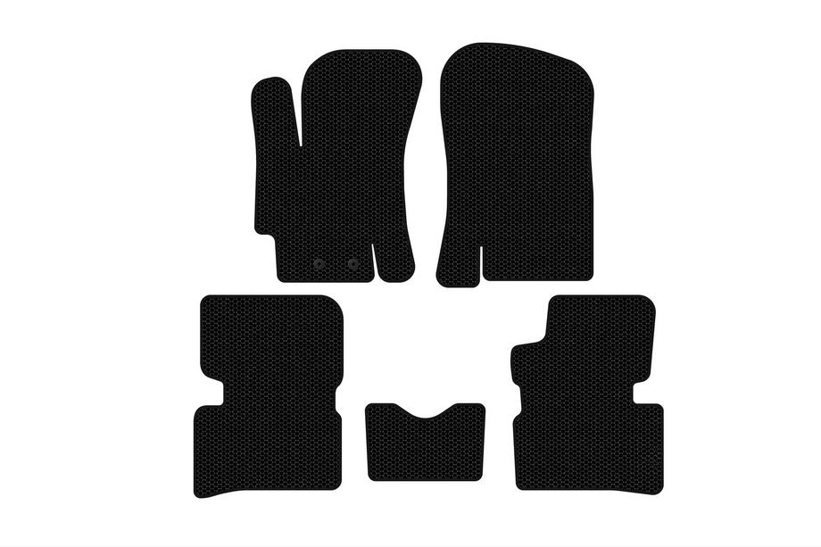 Hyundai Accent 2006-2010 Gummimatten Carsuit (SD, schwarz) Image