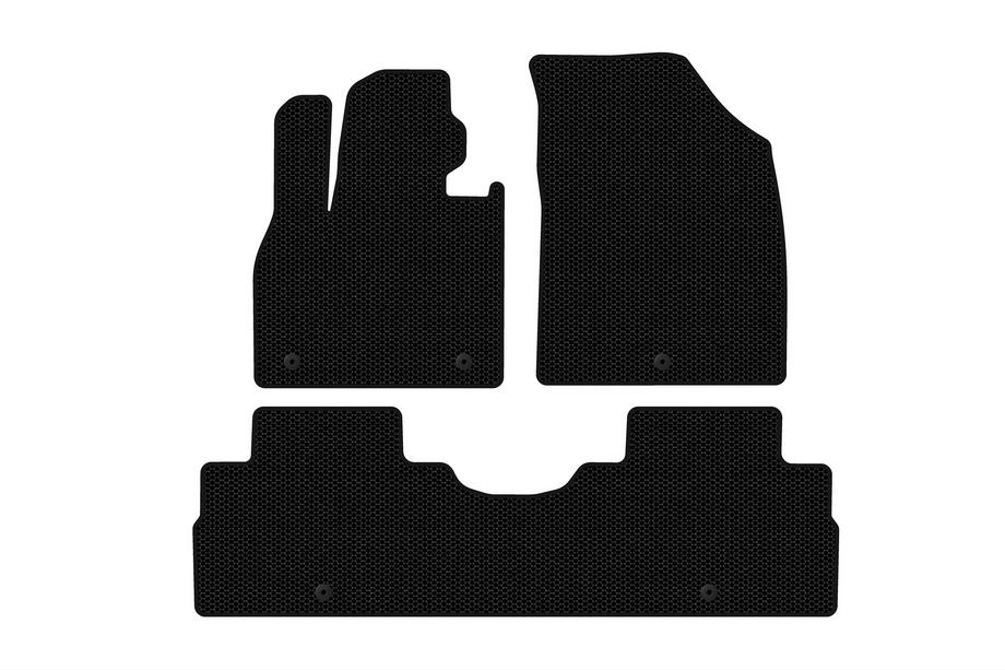 Hyundai Palisade 2018-2025 Gummimatten Carsuit (2 Reihen, 8-Sitzer, schwarz) Image