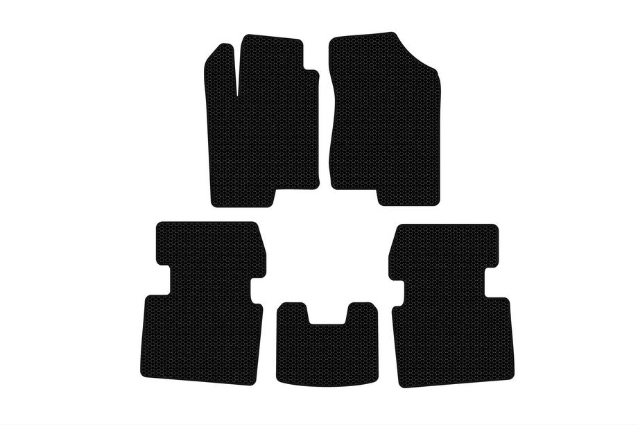 Hyundai Sonata NF 2004-2009 Gummimatten Carsuit (Schwarz) Image