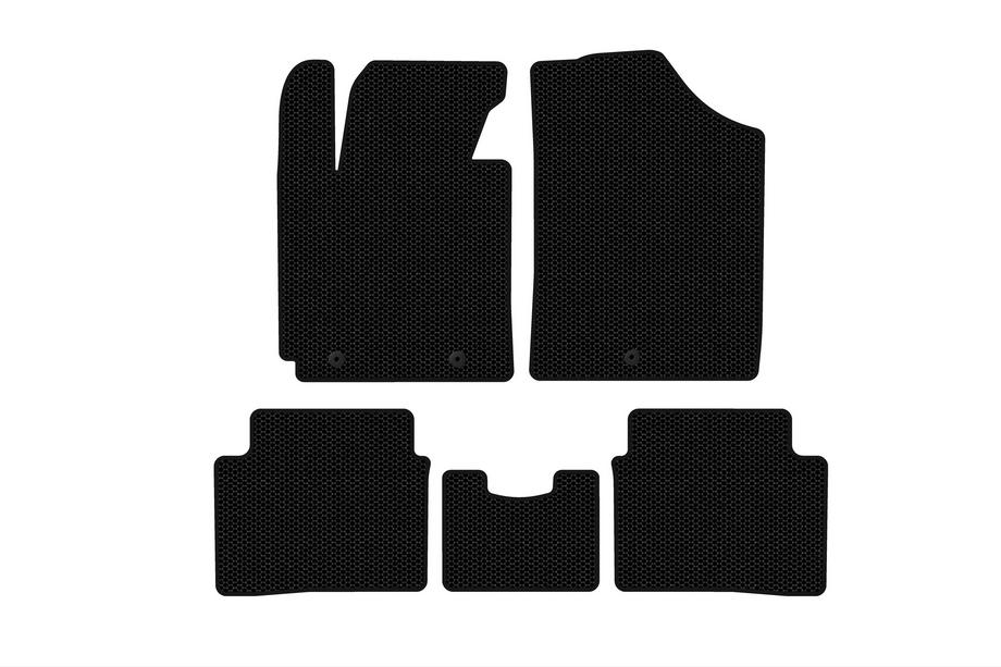 Hyundai Veloster 2011-2017 Gummimatten Carsuit (Schwarz) Image