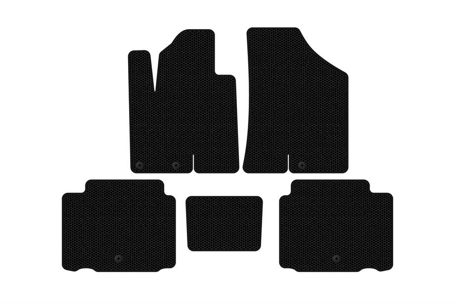 Hyundai IX55 2007-2012 Gummimatten Carsuit (Schwarz) Image
