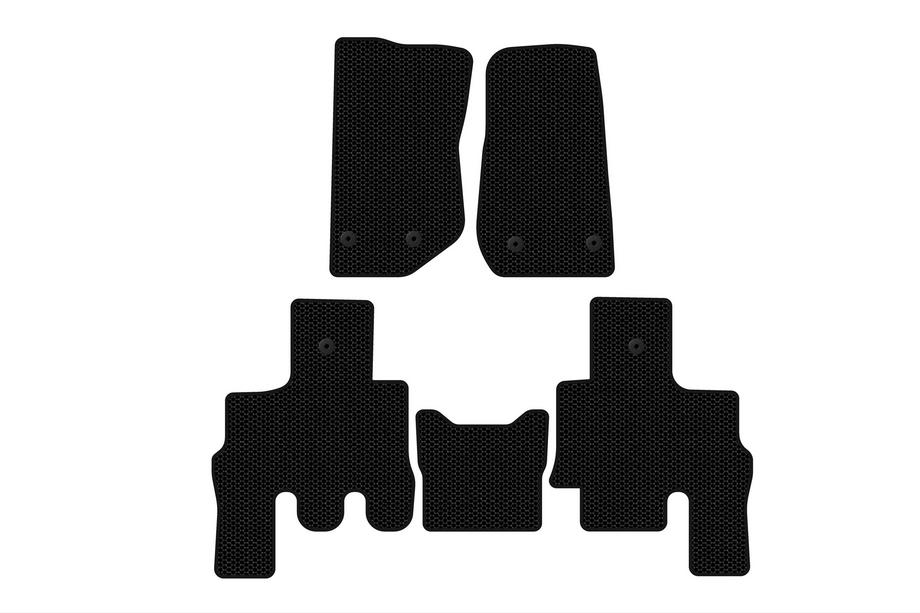 Jeep Wrangler 2007-2017 Gummimatten Carsuit (Schwarz) Image