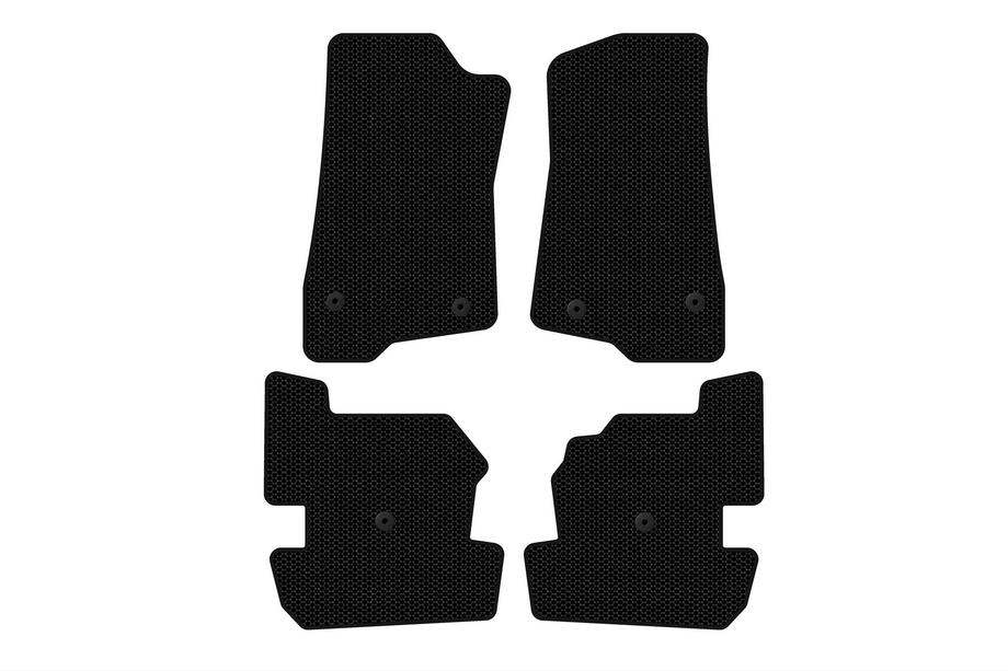 Jeep Wrangler 2018- Gummimatten Carsuit (Schwarz) Image