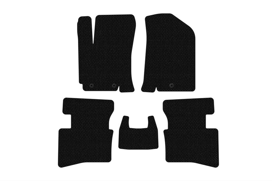 Kia Rio 2012-2017 Gummimatten Carsuit V2 (Schwarz) Image