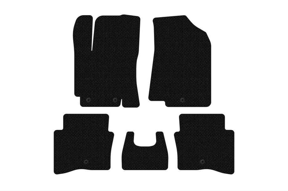 Kia Rio 2012-2017 Gummimatten Carsuit (SD, schwarz) Image